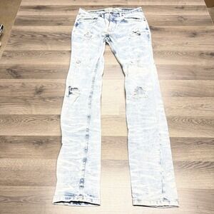 Evolution In Design Distressed Skinny Jeans Men's 34x32 Streetwear